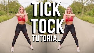 TICK TOCK CLEAN BANDIT MABEL FEAT 24K GOLDN DANCE TUTORIAL [upl. by Ymarej]