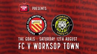 Goals from the opening league fixture of the season as FC United hosted newly promoted Worskop Town [upl. by Barabas719]