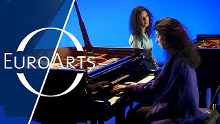 Gershwin  Rhapsody in Blue Final Part Katia amp Marielle Labèque  Excerpt from Documentary 2015 [upl. by Ahern]