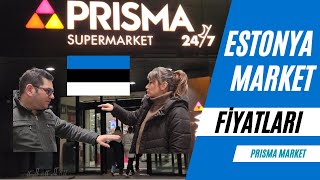 Estonya Market Fiyatları  Türkiye ile Kıyaslayın  Tallinn Prisma Supermarket [upl. by Nnyroc313]