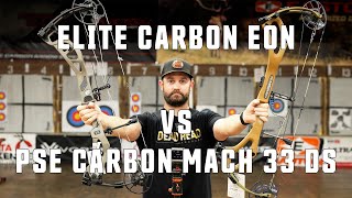 SPEED BATTLE 2025 Elite Carbon EON vs 2025 PSE Mach 33 DS [upl. by Willcox]