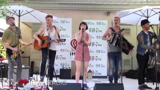 Skinny Lister quotTrawlermanquot LIVE Acoustic at Coachella 2013 [upl. by Naujek]