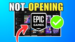 How To Fix Epic Games Launcher Not Opening [upl. by Ploss]