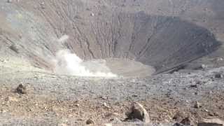 Le fumarole del vulcano di Vulcano isole Eolie Sicilia [upl. by Anola]