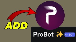 How To Add ProBot To Discord Server [upl. by Bradshaw]