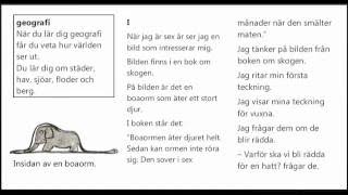 Ljudbok Den lille prinsen kapitel 1 Min teckning [upl. by Shurlocke219]