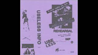 USELESS INFO  Rehearsal Tape 2023 [upl. by Nedi]