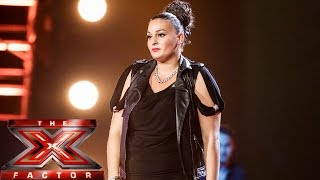 Monica Michael sings Olly Murs Trouble Maker  Boot Camp  The X Factor UK 2014 [upl. by Vescuso]