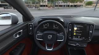 Volvo XC40  360 degree interior [upl. by Bigler]