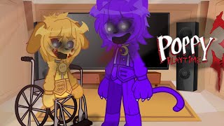 🇺🇲🇸🇦Poppy playtime characters reaction to thier videos Smiling crettres [upl. by Etak]