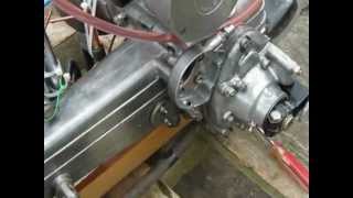 Lambretta LD150 Engine  Testing gear selector operation [upl. by Talia]