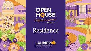 Living At Laurier  Learn About Residence Life at the Waterloo Campus [upl. by Alyson]