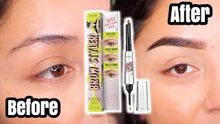 BENEFIT BROW STYLER TUTORIAL [upl. by Douglass]