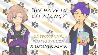 Catboy Banri amp Puppyboy Juza x Listener ASMR  A3 Act Addict Actors [upl. by Swanhilda]