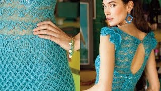 4 ThreeTier Dress Vogue Knitting Crochet 2013 Special Collectors Issue [upl. by Bret370]