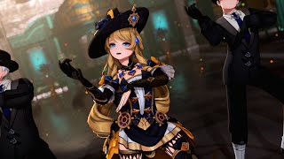 【Genshin Impact MMD／4K／60FPS】 Navia 【LISA MONEY】 [upl. by Aranahs]