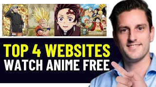 TOP BEST SITES TO WATCH ANIME FOR FREE LEGAL  FREE ANIME WEBSITES [upl. by Ahsiekan]