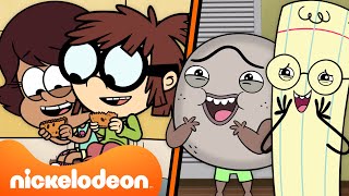 Loud Houses Best Friend BEST Moments Ever 🤝 ft Rock Paper Scissors  Nicktoons [upl. by Mariette408]