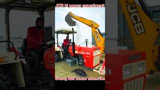 JCB ki power🤯 experiment accident video new song viral short subscribe [upl. by Ayikur]