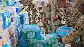 101st Airborne goes door to door in areas affected by Hurricane Helene [upl. by Aryk231]