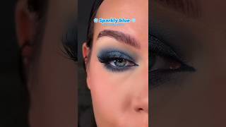 Blue eye makeup tutorialparty makeupmakeuptutorial partymakup simplemakeup viralshorts 2024 [upl. by Weitzman]