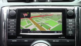 Toyota Mark X GRX10  Fm conversion amp upgraded with PAPAGO Gps navigation system [upl. by Pierre]