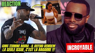 GIMS INSULTE BOOBA POUR PROTEGER DEMDEM REACT [upl. by Ramunni]