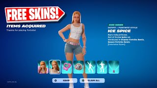 HOW TO GET FREE SKINS IN FORTNITE REMIX EVERY SKIN FREE [upl. by Akinna]