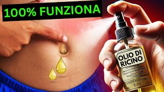 Solo 2 gocce di olio di ricino nellombelico possono avere una reazione IRREVERSIBILE nel tuo corpo [upl. by Bonner]