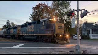 My Catch Of CSAO WPMI61 With CSX 4412amp6238 In FranklinvilleNJ WithCRSpark1067 [upl. by Noella586]