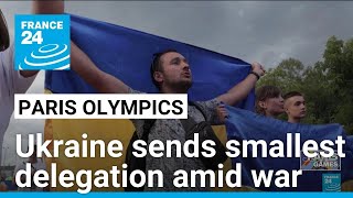 Ukraine sends smallest Olympics delegation to Paris amid war • FRANCE 24 English [upl. by Fayette]