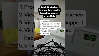 Top 5 Strategies  Interventions Used to Teach Independent Living Skills [upl. by Orianna]