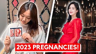 7 Korean Actresses Who Got Pregnant in 2023 [upl. by Swain691]