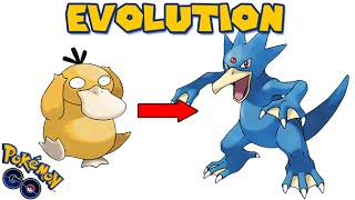 Evolving PSYDUCK to GOLDUCK POKEMON GO EVOLUTION [upl. by Cymbre]