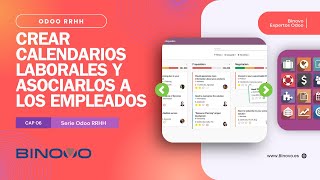 ODOO RRHH  Tutorial 06 📌 Crear calendarios laborales en Odoo y asociarlos a los empleados [upl. by Gilman]