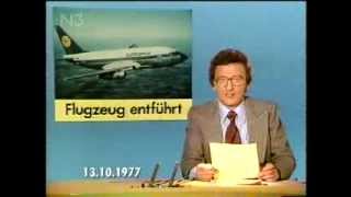 tagesschau 13 Oktober 1977  Entführung der Landshut [upl. by Gothurd]