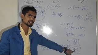 PART2 Einstein theory of lattice heat capacityHINDI LEC28 [upl. by Lebama]