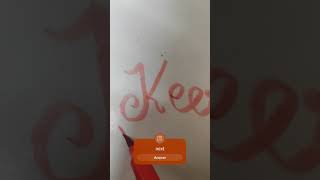 Writing names keerti part 42 beast 🩶😄 [upl. by Adirf]