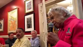 Leah Chase addresses the Holy Thursday crowd [upl. by Teresita483]