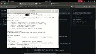 Membuat PDF COMPRESSOR Mengubah ukuran pdf lebih ringan seperti iLovepdf dengan python [upl. by Angle843]