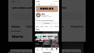 Go subscribe to nixyRobloxplays￼ [upl. by Rennob]