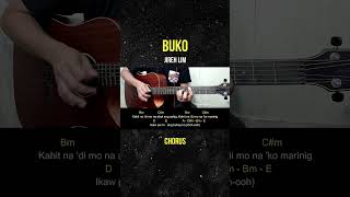 Buko  Jireh Lim  Guitar Tutorial [upl. by Laroy]