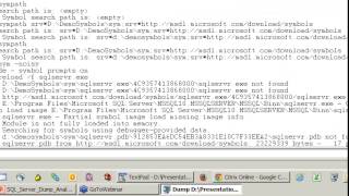 SQL Server Dump Analysis– sponsored by Dell Software [upl. by Htabmas]