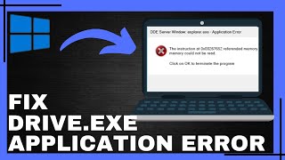 How To Fix DDE Server Window Onedrive exe Application Error In Windows 1011  Simple Guide [upl. by Geldens441]