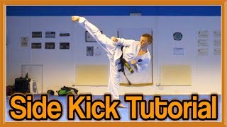 Taekwondo Side Kick Tutorial  GNT How to [upl. by Allister]