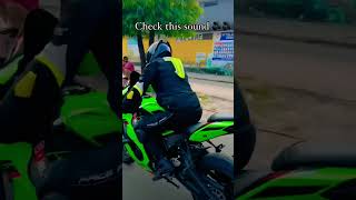 Rocket sound ❤️‍🔥 kawasaki zx10r rocket reaction 😱 [upl. by Flanna759]