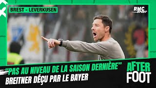 BrestLeverkusen  quotPas au niveau de la saison dernièrequot Breitner déçu par le Bayer cette saison [upl. by Shanna14]