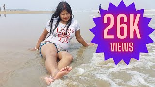 সমুদ্রে স্নান করতে গিয়ে কি অবস্থা হল আমার 😅😅 Mandarmani sea beach and resort digha bike [upl. by Biebel]