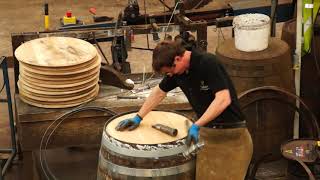 William Grant amp Sons Cooperage Dufftown Scotland [upl. by Gunter939]