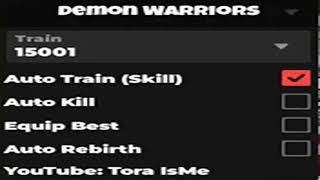 Demon Warriors script – Auto Farm [upl. by Teddman666]